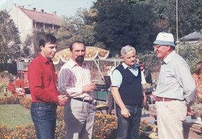 1987 - Füleki József, Csákányovszki József, Nagysurányi Miklós és Szutorisz Gyula